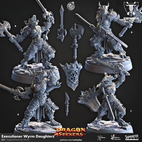 Execturioner Wyrm Daughters - Dragonseekers