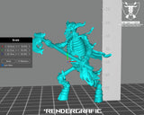 Minotaur Skeleton - Lords of the Cursed Realm