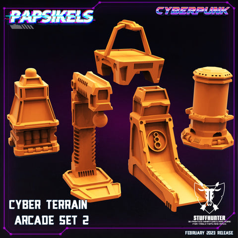 Cyber Terrain Arcade Set 2