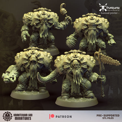 Afflicted Guardians (4) 40mm - Sons of Decay 2 - STUFFHUNTER