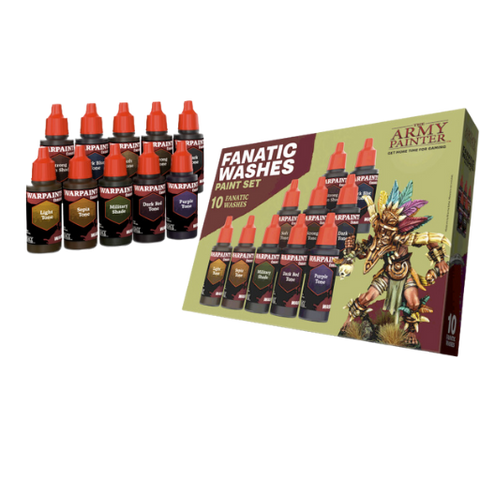 The Army Painter WP8068 - Fanatic Washes Paint Set