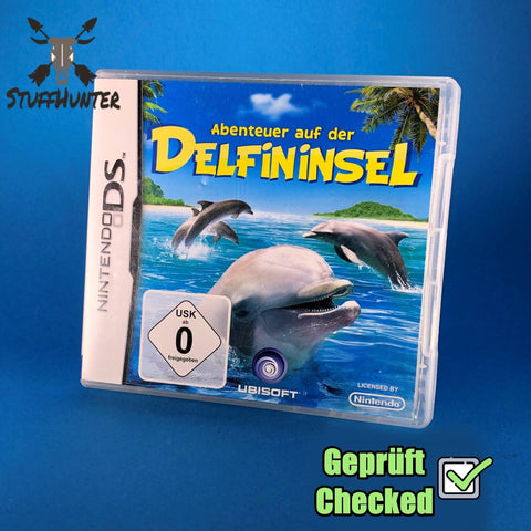 Abenteuer auf der Delfininsel - Nintendo DS - Geprüft - USK0 * Sehr gut - STUFFHUNTER