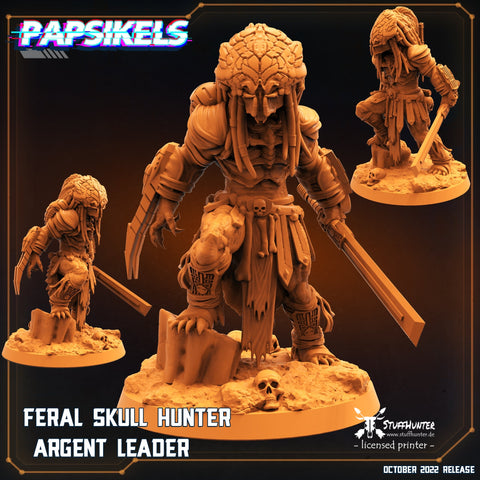 Agent Leader - Feral Skull Hunter - STUFFHUNTER