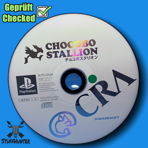 Chocobo Stallion - NTSC J - PS1 - Geprüft - USK0 | Disc only * Sehr gut - STUFFHUNTER