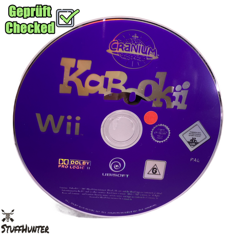Cranium Kabookii - Wii - Geprüft - USK0 | Disc only * Akzeptabel - STUFFHUNTER