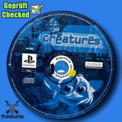 Creatures - PS1 - Geprüft - USK6 | Disc only * Gut - STUFFHUNTER