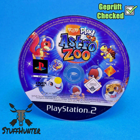 Eyetoy: Play Astro Zoo - PS2 - Geprüft - USK0 | Disc only * Gut - STUFFHUNTER