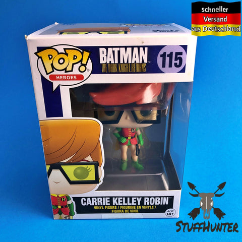 Funko POP! BATMAN The Dark Knight Returns Carrie Kelley Robin #115 OVP 2nd Life - STUFFHUNTER