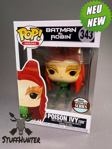 Funko POP! DC Batman & Robin Poison Ivy # 343 - Special Edition - Neu - STUFFHUNTER