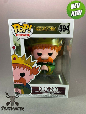 Funko POP! Disenchantment KING ZOG # 594 - Neu - STUFFHUNTER