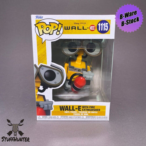 Funko POP! Disney WALL-E w Fire Extinguisher # 1115 - B-Ware 2nd Life Neu ID72 - STUFFHUNTER