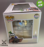 Funko POP! Disney World Goofy at Dumbo # 105 - 50th Anniversary - Neu - STUFFHUNTER