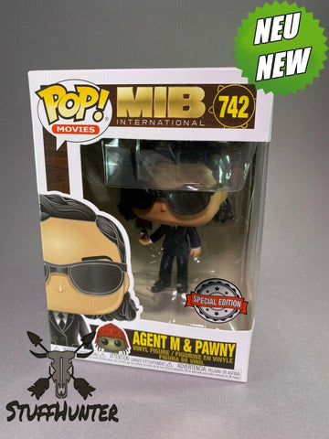 Funko POP! MIB Agent M & Pawny # 742 - Special Edition - Neu - STUFFHUNTER
