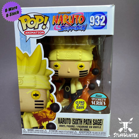 Funko POP! Naruto (Sixth Path Sage) # 932 Glow - B-Ware 2nd Life ID14 - STUFFHUNTER
