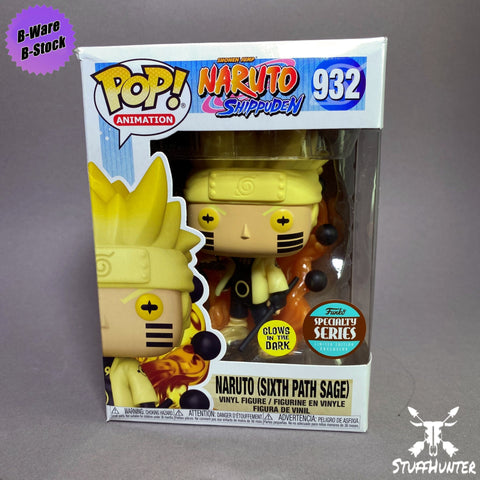 Funko POP! Naruto (Sixth Path Sage) # 932 Glow - B-Ware 2nd Life ID15 - STUFFHUNTER