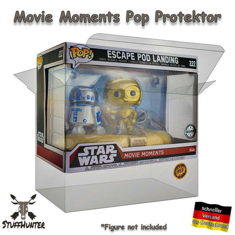 Funko Pop Protektor Schutzhülle Movie Moments 0,35mm PVC PET | Neu [1 Stück] - STUFFHUNTER