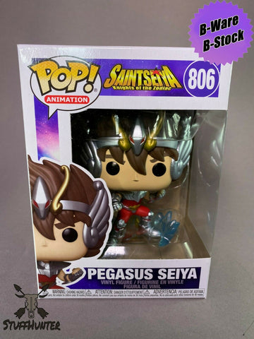 Funko POP! Saint Seiya Pegasus Seiya # 806 - B-Ware 2nd Life Neu ID133 - STUFFHUNTER
