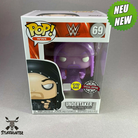 Funko POP! WWE Undertaker # 69 - Special Edition Glow - NEU - STUFFHUNTER