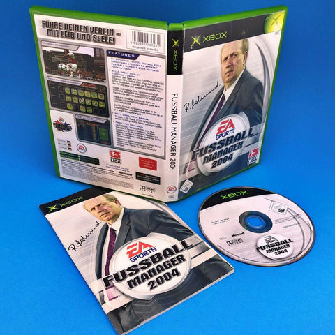 Fussball Manager 2004 - XBOX - Geprüft - USK0 * Akzeptabel - STUFFHUNTER