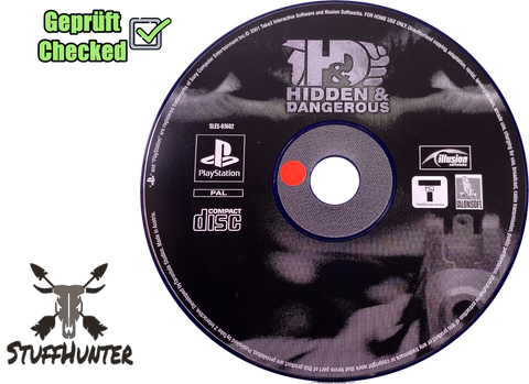 Hidden & Dangerous - PS1 - Geprüft - USK16 - Disc only * Akzeptabel - STUFFHUNTER