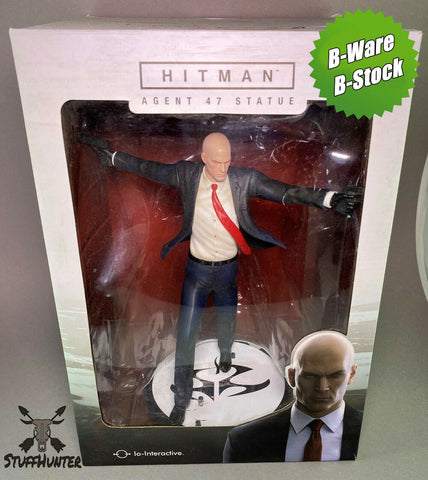 HITMAN Agent 47- Square Enix Statue Figur - 26cm PVC B-Ware - STUFFHUNTER