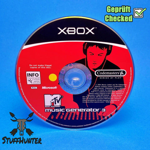 MTV Music Generator 3 - Xbox - Geprüft - USK0 | Disc only * Gut - STUFFHUNTER