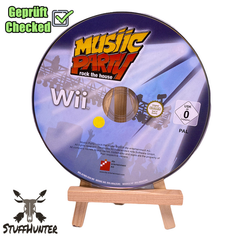 Musiic Party: Rock the House - Wii - Geprüft - USK0 | Disc only * Gut - STUFFHUNTER
