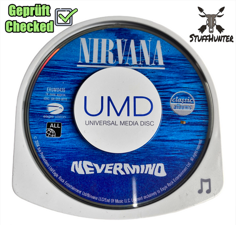 NIRVANA Nevermind - PSP UMD Musik - Geprüft - Disc only *Gut - STUFFHUNTER