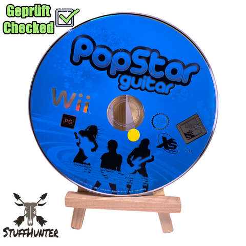 PopStar Guitar - Wii - Geprüft - USK0 | Disc only * Gut - STUFFHUNTER