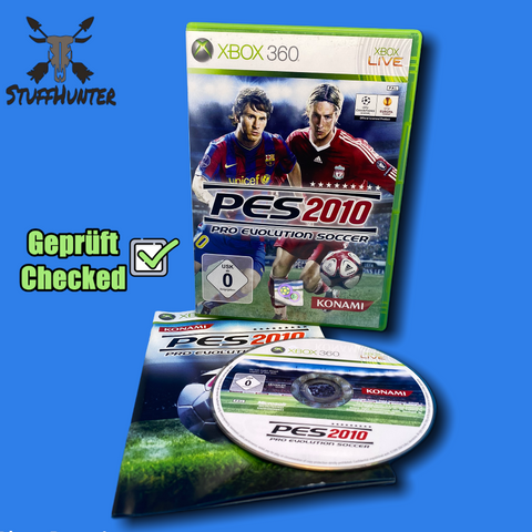 Pro Evolution Soccer 2010 - Xbox 360 - Geprüft - USK0 * Akzeptabel - STUFFHUNTER
