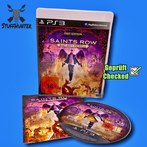 Saints Row Gat Out of Hell - First Edition - PS3 - Geprüft - USK18 * sehr gut - STUFFHUNTER