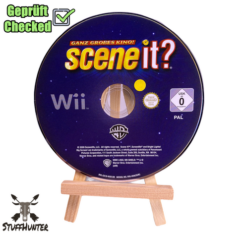 Scene It Ganz großes Kino - Wii – Geprüft - USK0 | Disc only * Gut - STUFFHUNTER