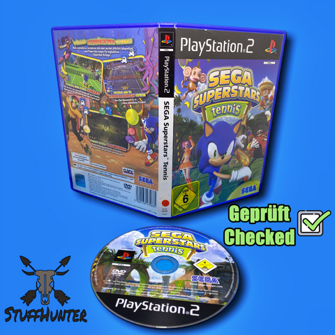 SEGA Superstars Tennis - PS2 - Geprüft - USK6 * Akzeptabel - STUFFHUNTER