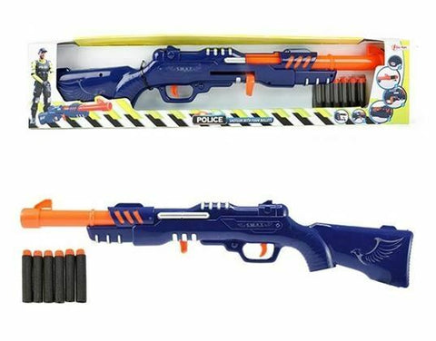 Shotgun Police Force | Nerf Blaster Gewehr 6 Darts | Toi-Toys - STUFFHUNTER