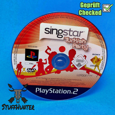 SingStar Turkish Party - PS2 - Geprüft - USK0 | Disc only * Akzeptabel - STUFFHUNTER