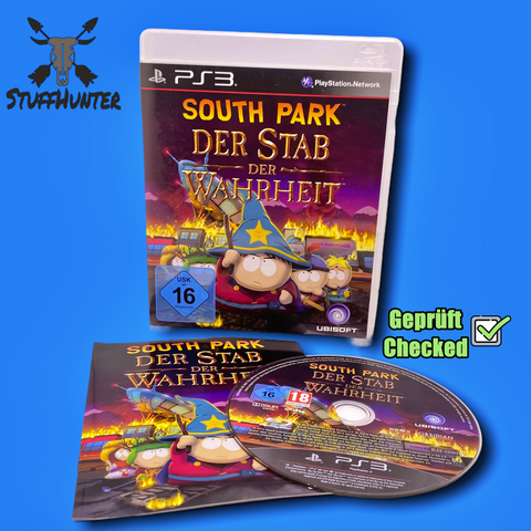 South Park: Der Stab der Wahrheit - PS3 - Geprüft - USK16 * sehr gut - STUFFHUNTER