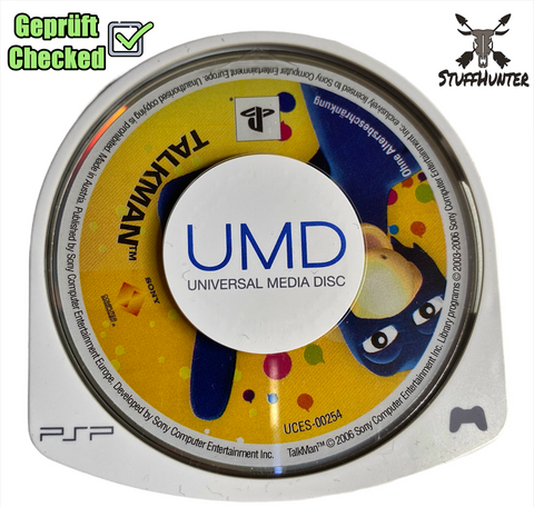 Talkman - PSP UMD Spiel - Geprüft - Disc only * Gut - STUFFHUNTER