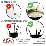 The Army Painter TL5044 - Hobby Starter Brush Set - STUFFHUNTER