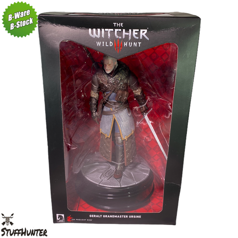 The Witcher 3 Wild Hunt GERALT GRANDMASTER URSINE - Statue - 27cm B-Ware OVP ID A - STUFFHUNTER