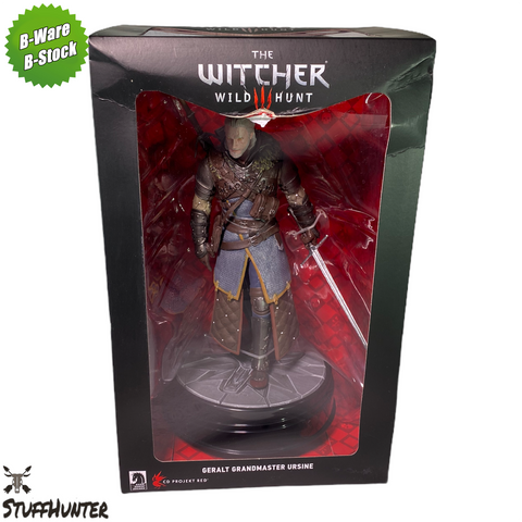The Witcher 3 Wild Hunt GERALT GRANDMASTER URSINE - Statue - 27cm B-Ware OVP ID B - STUFFHUNTER