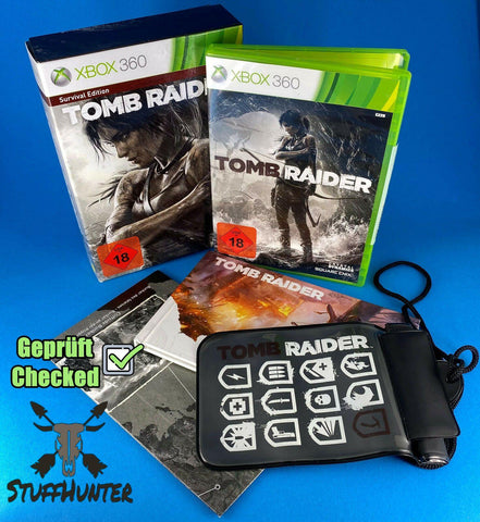Tomb Raider - Survival Edition - Xbox 360 - Geprüft - USK18 * Gut - STUFFHUNTER