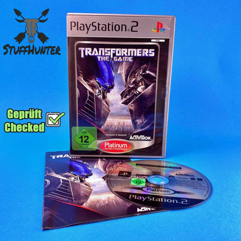 Transformers The Game - PS2 - Geprüft - USK12 * Gut - STUFFHUNTER