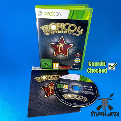 Tropico 4 Gold Edition - Xbox 360 - Geprüft - USK12 * Gut - STUFFHUNTER