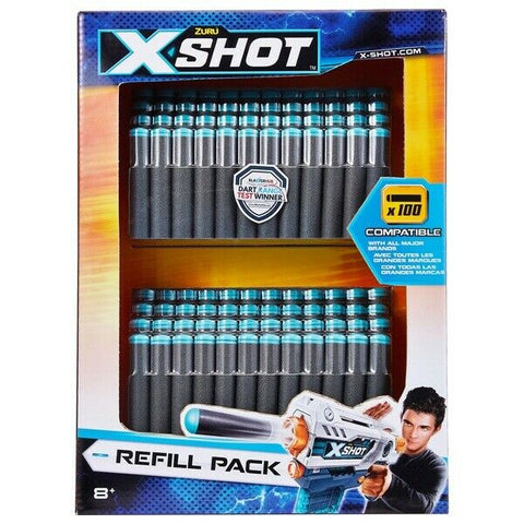 Zuru X-Shot Nachfüllpack Munition Pfeile Refill 100 Darts - STUFFHUNTER