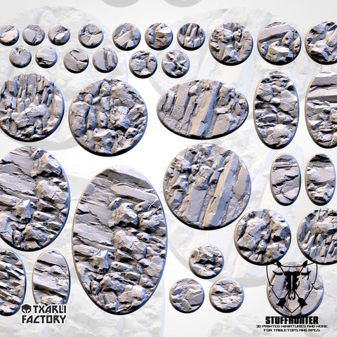 Stony Bases (Rund / Oval)