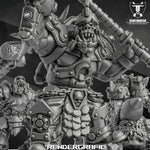 Orks - Head Crackaz Mob (8)