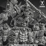 Orks - Head Crackaz Mob (8)