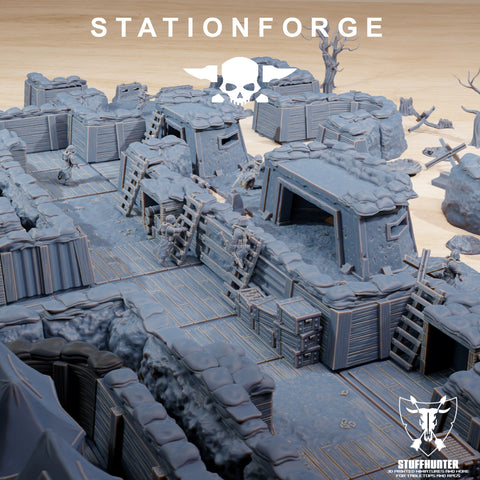 GrimGuard Trench Terrain
