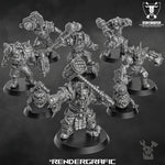 Orks - Head Crackaz Mob (8)