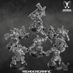 Orks - Head Crackaz Mob (8)